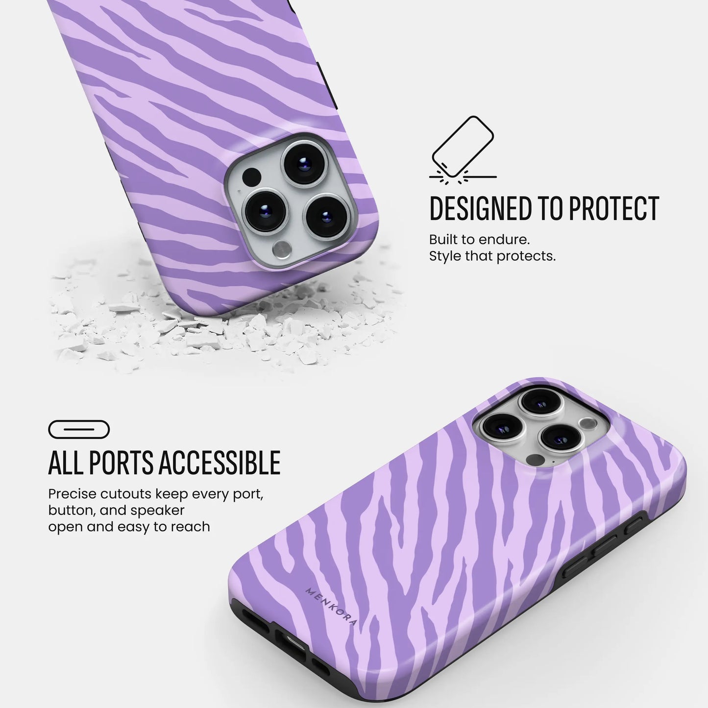 Lilac Zebra - Menkora